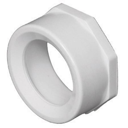 Charlotte Pipe And Foundry Charlotte Pipe Schedule 40 2 in. Spigot X 1-1/2 in. D Hub PVC Flush Bushing 1 pk PVC001071000